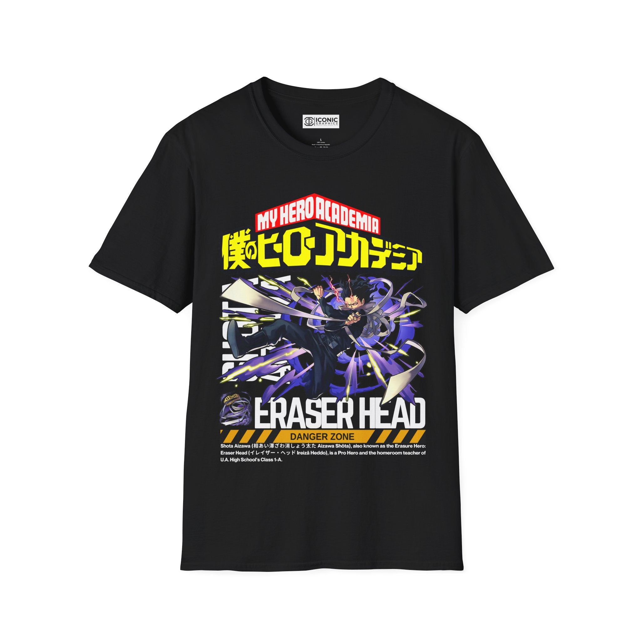 Eraser Head My hero academia T-Shirt