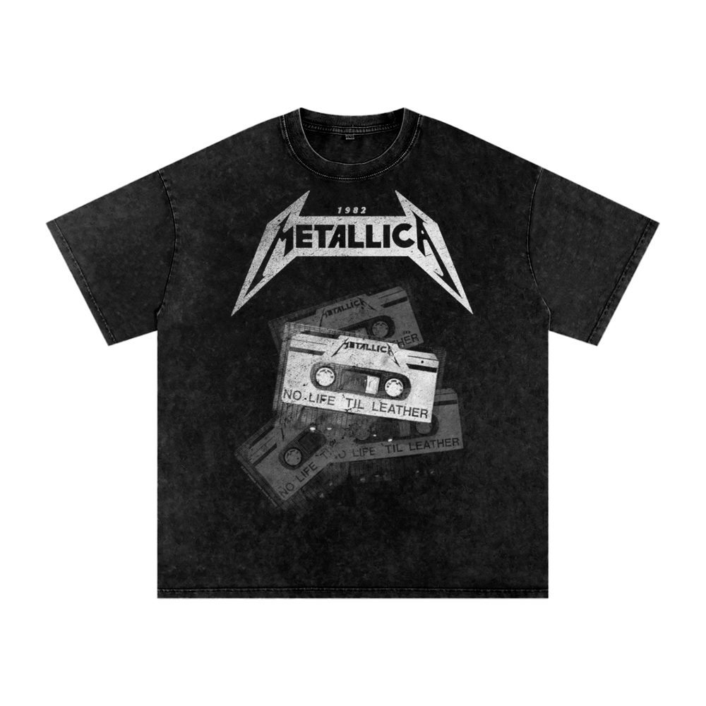 Metallica Acid Wash Oversize T-Shirt