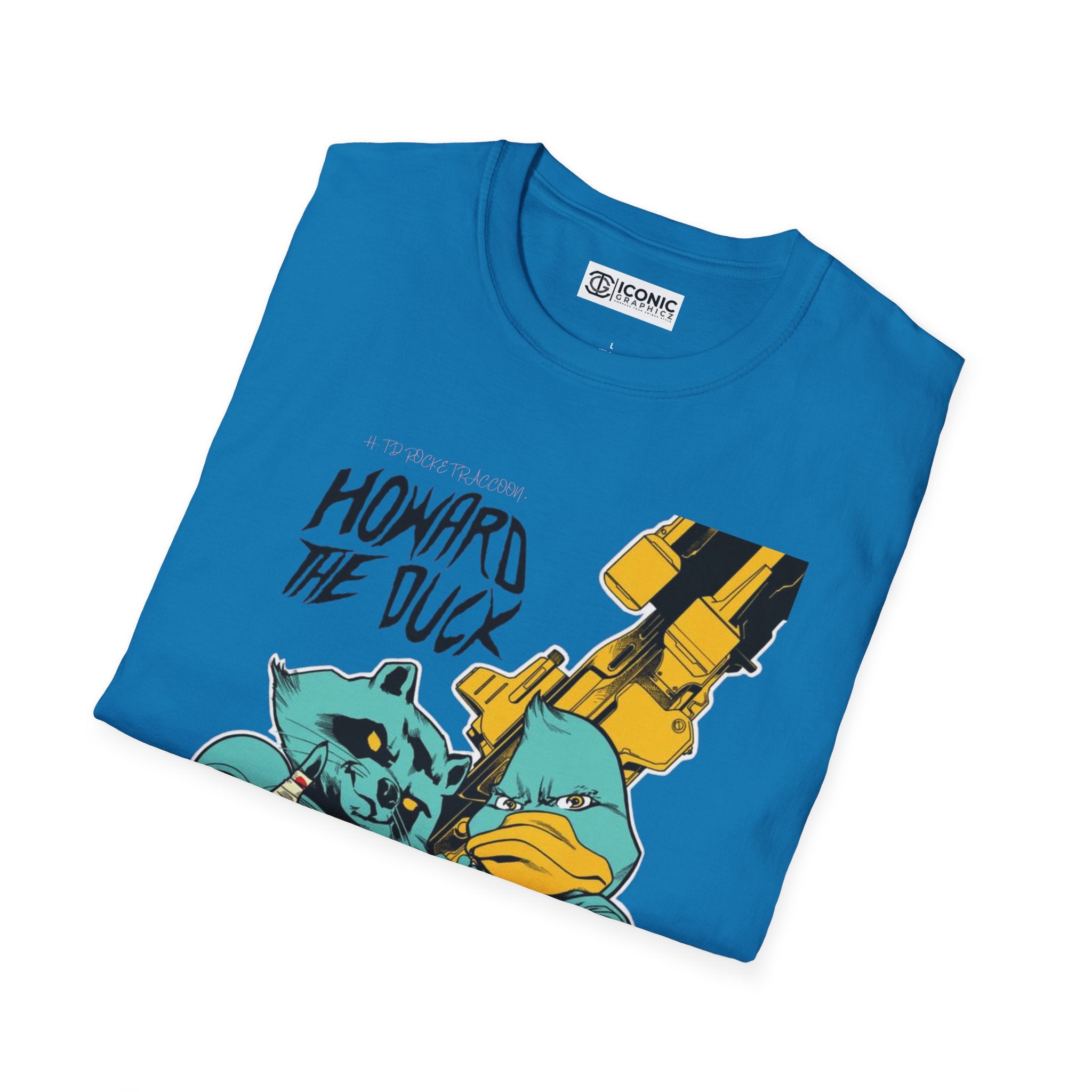 Howard the Duck and Rocket Raccoon T-Shirt