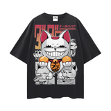 Turbo Granny Dandadan Streetwear Loose Drop Shoulder T-Shirt