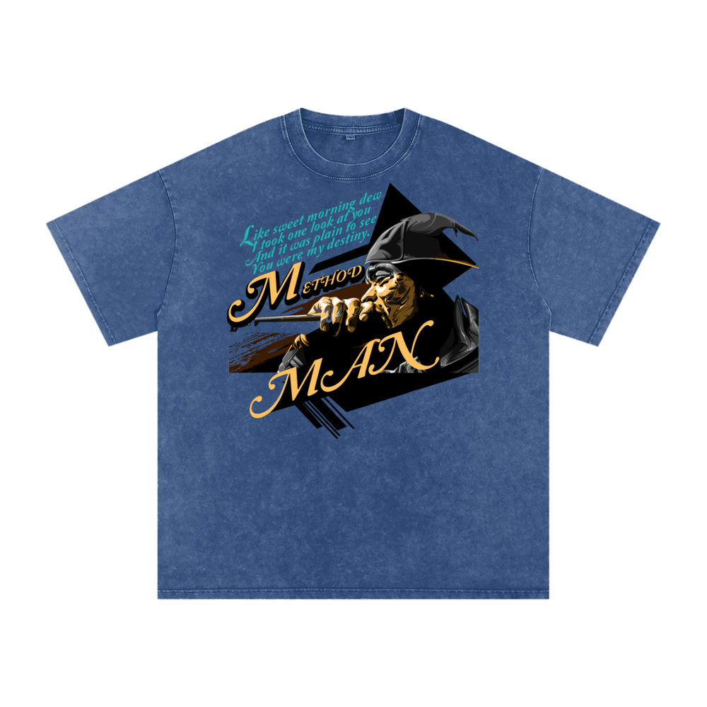 Method Man Acid Wash Oversize T-Shirt