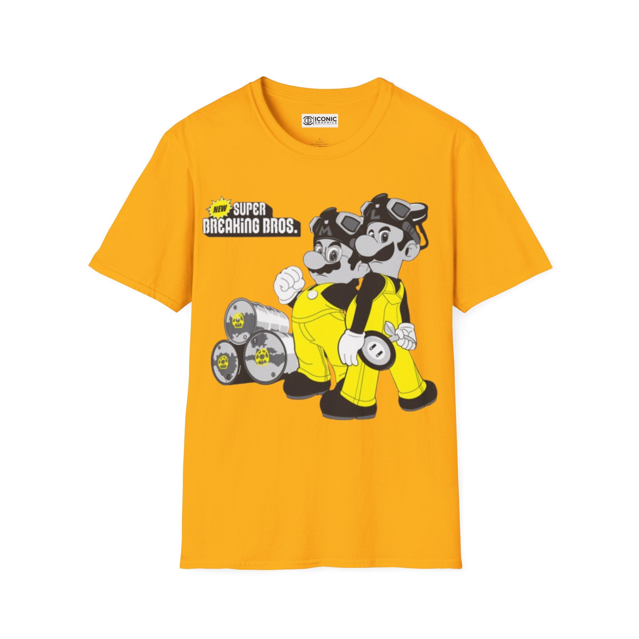 Mario Unisex Softstyle T-Shirt - IGZ Clothing 