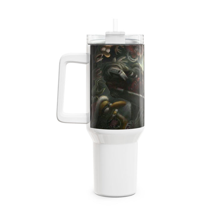 Ash Vs The Muppets Tumbler, 40oz Printify