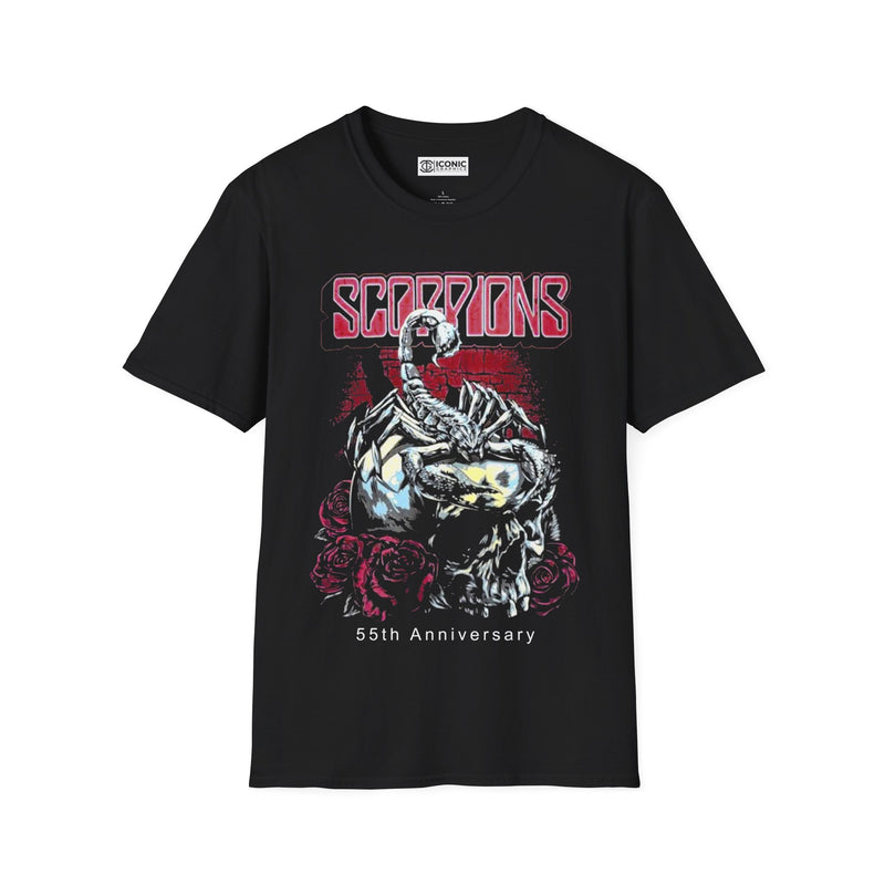 Scorpions Unisex Softstyle T-Shirt - IGZ Clothing 