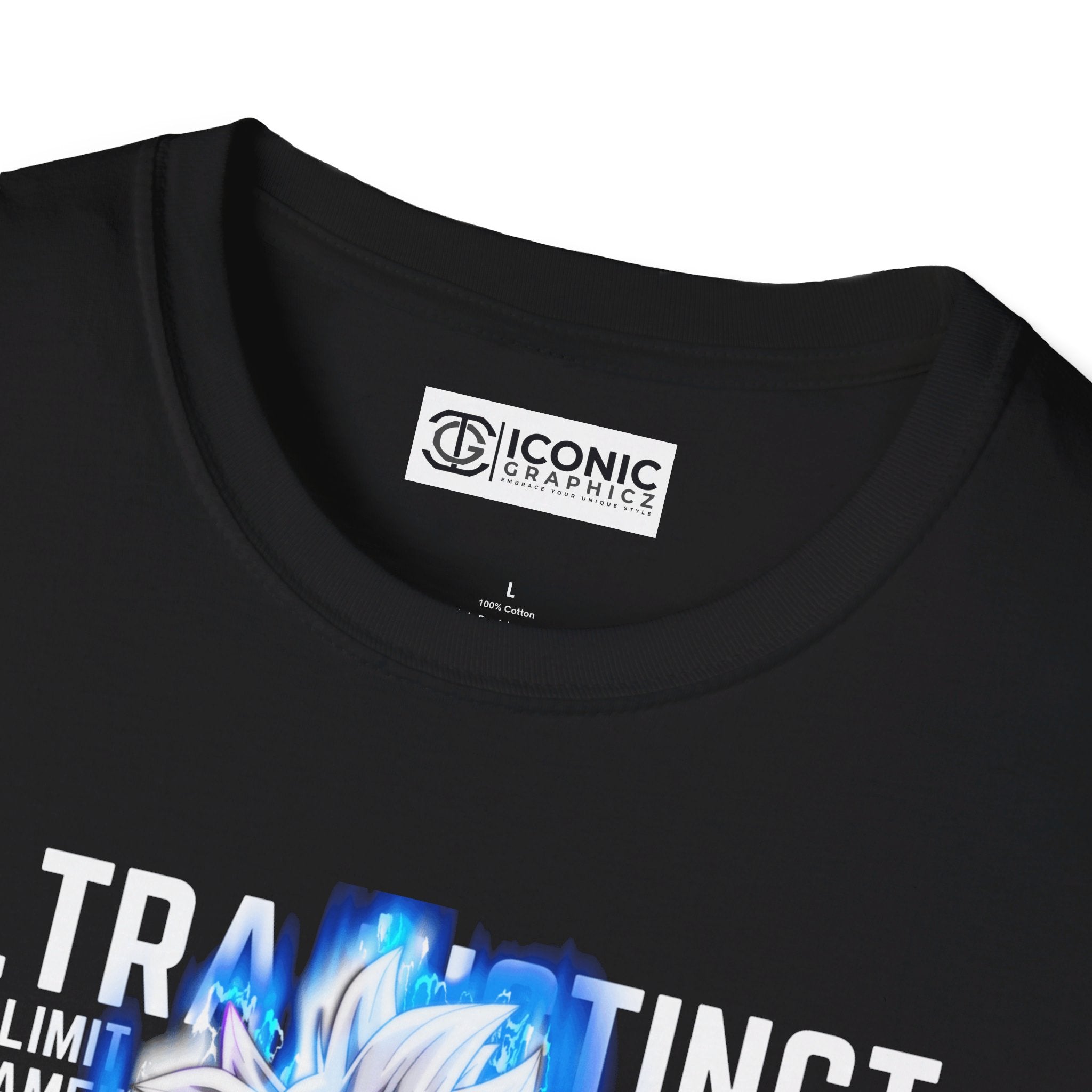 Ultra instinct Goku Unisex Softstyle T-Shirt - IGZ Clothing 