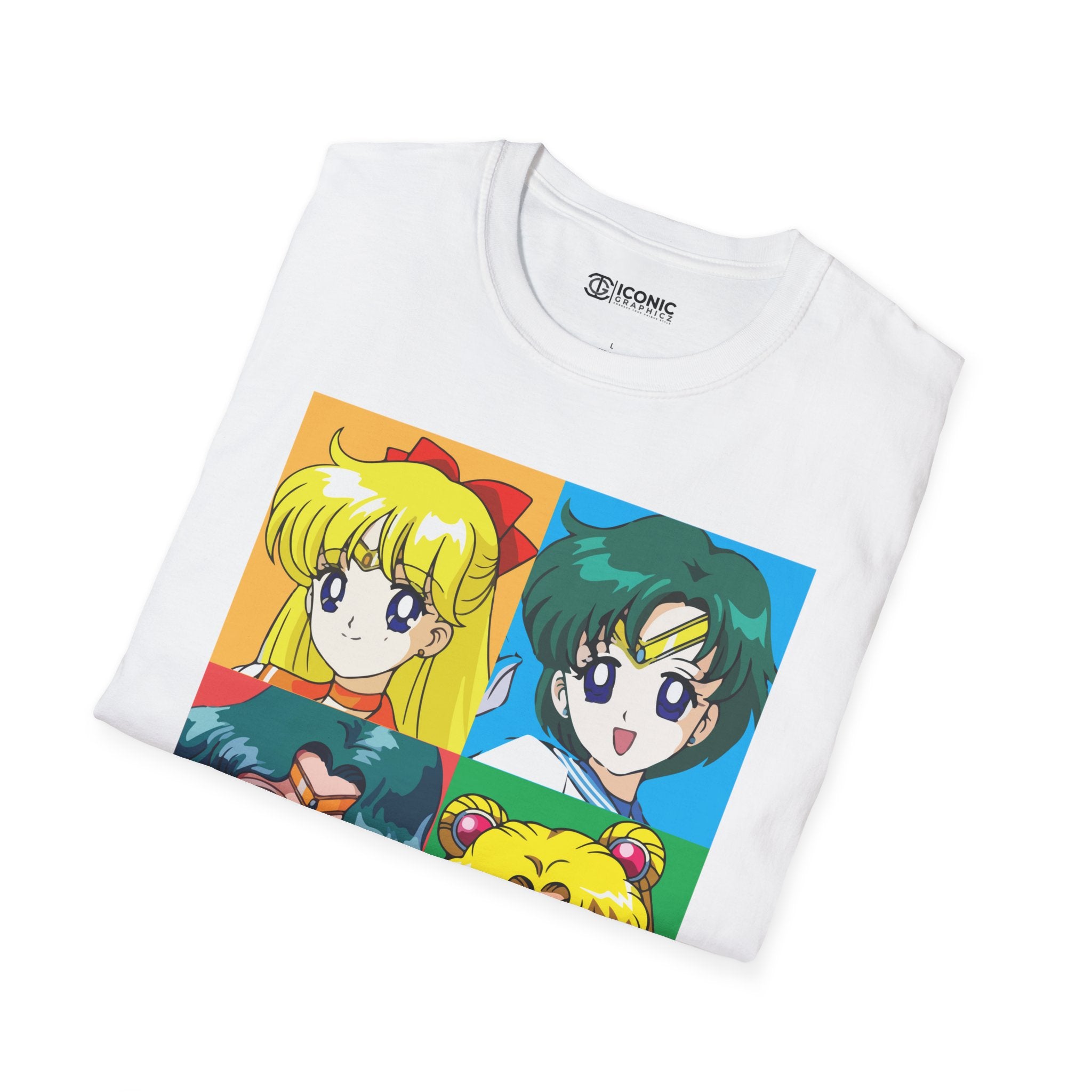 Sailor Scouts Unisex Softstyle T-Shirt - IGZ Clothing 