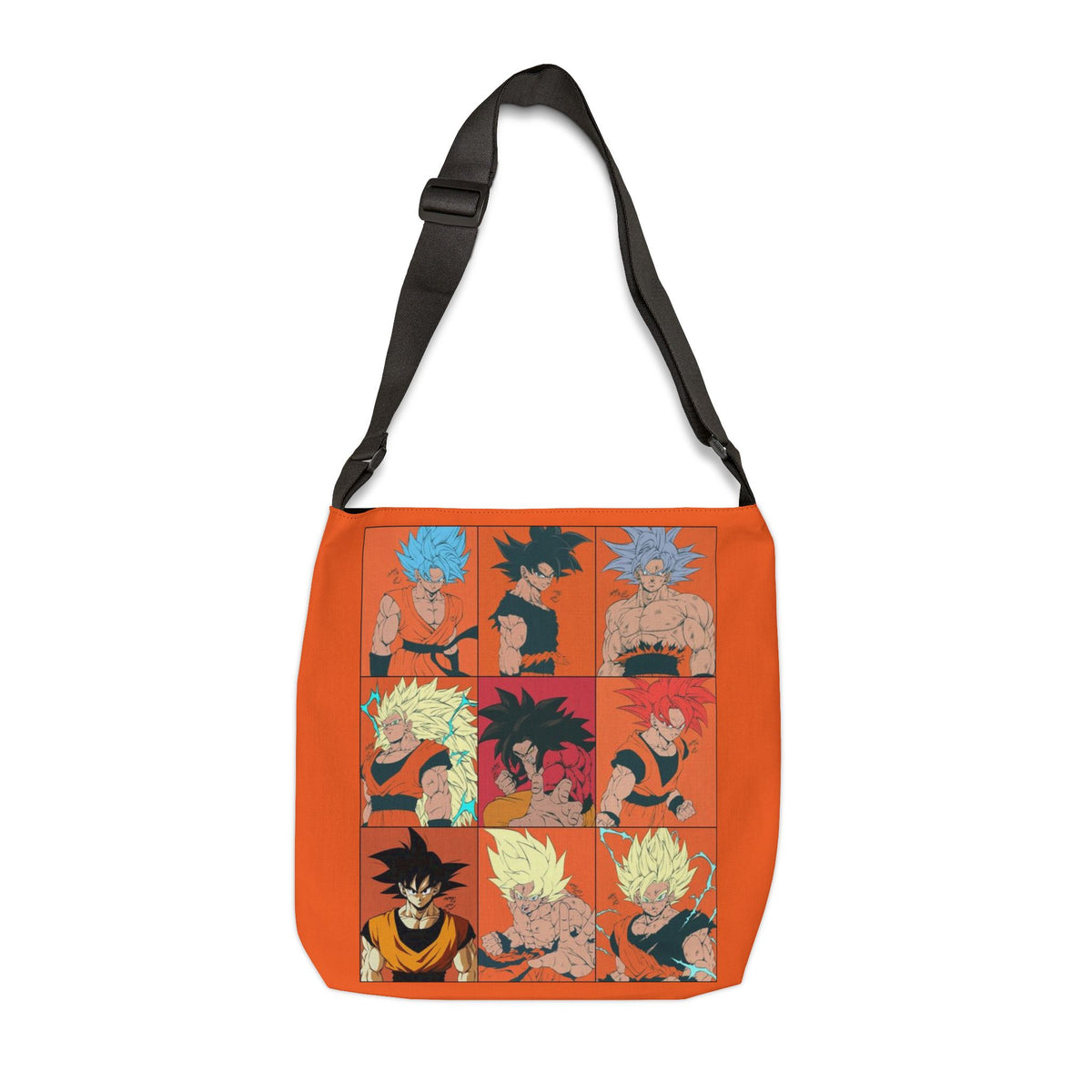 Goku Transformation Adjustable Tote Bag (AOP)