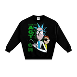 Rick and Morty Fleeced Sweatshirt