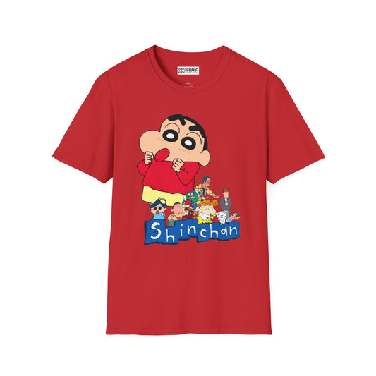 Shinchan Unisex Softstyle T-Shirt - IGZ Clothing 