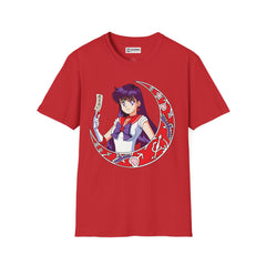 Sailor Mars Unisex Softstyle T-Shirt - IGZ Clothing 