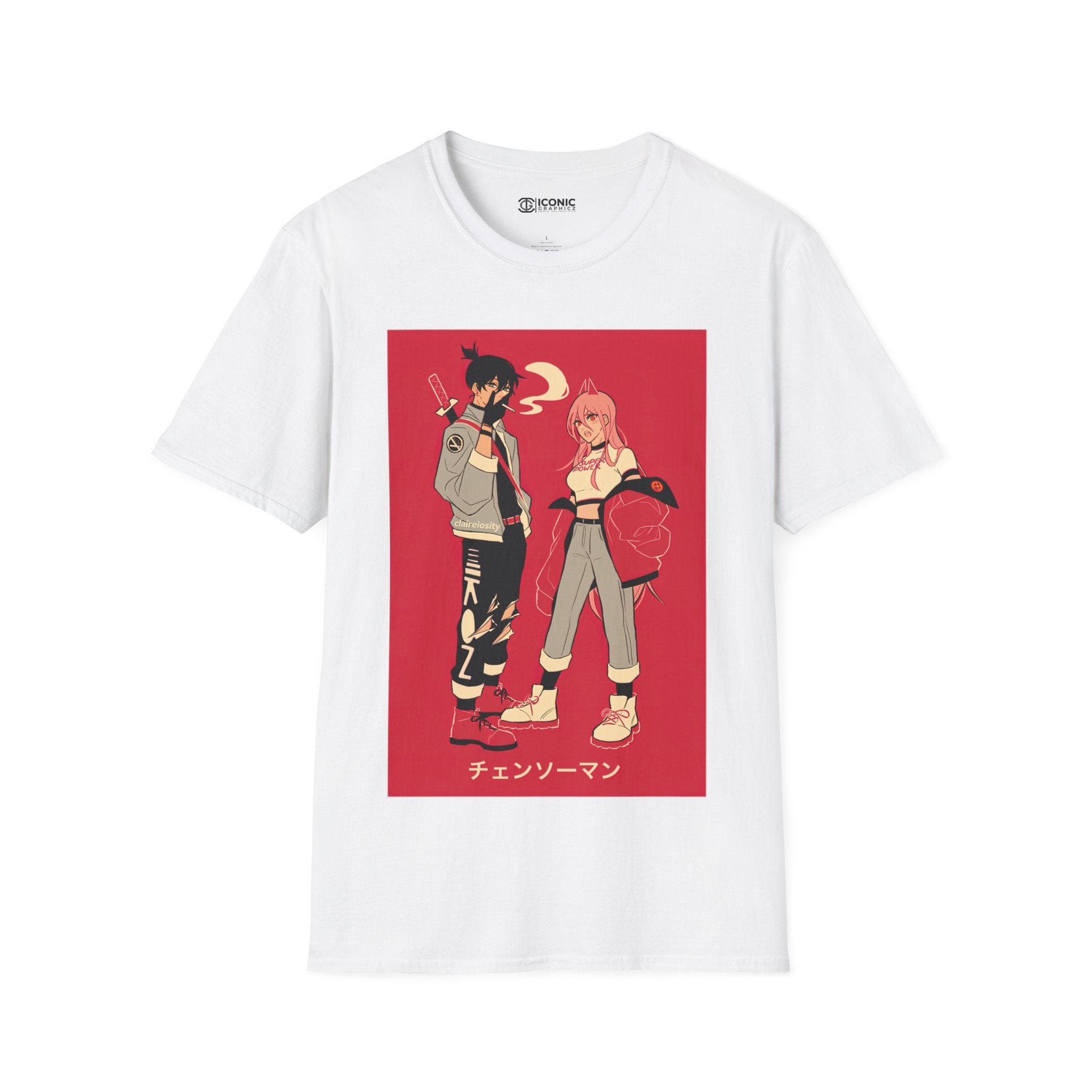 Aki and Power Chainsaw-man T-Shirt