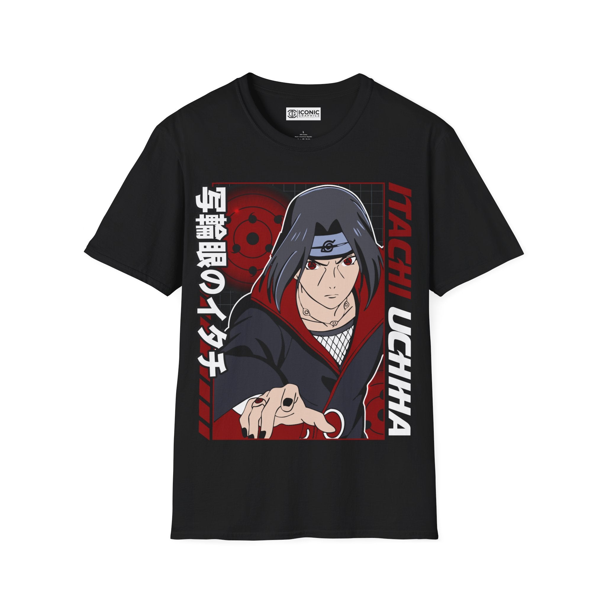 Itachi Uchiha Unisex Softstyle T-Shirt - IGZ Clothing 