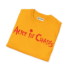 Alice in chains Unisex Softstyle T-Shirt - IGZ Clothing 