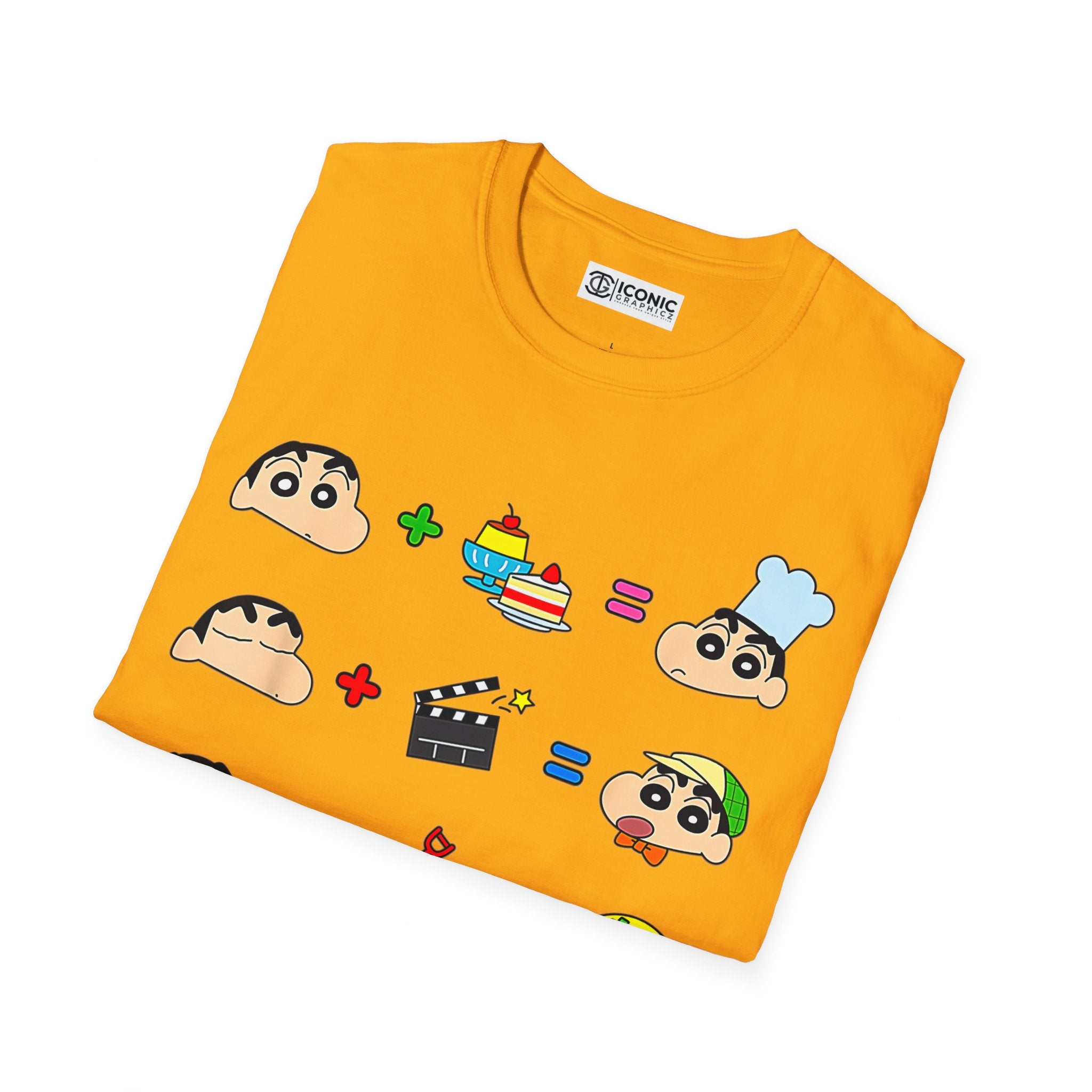 Shinchan Unisex Softstyle T-Shirt - IGZ Clothing 