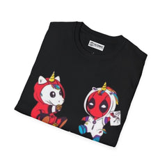 Deadpool Unisex Softstyle T-Shirt - IGZ Clothing 