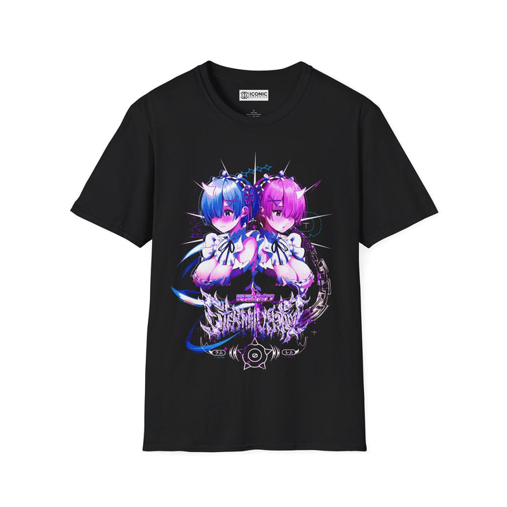 Rem and Ram T-Shirt Printify