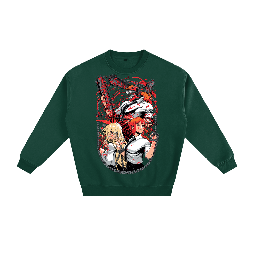 Chainsaw Man Fleeced Sweatshirt