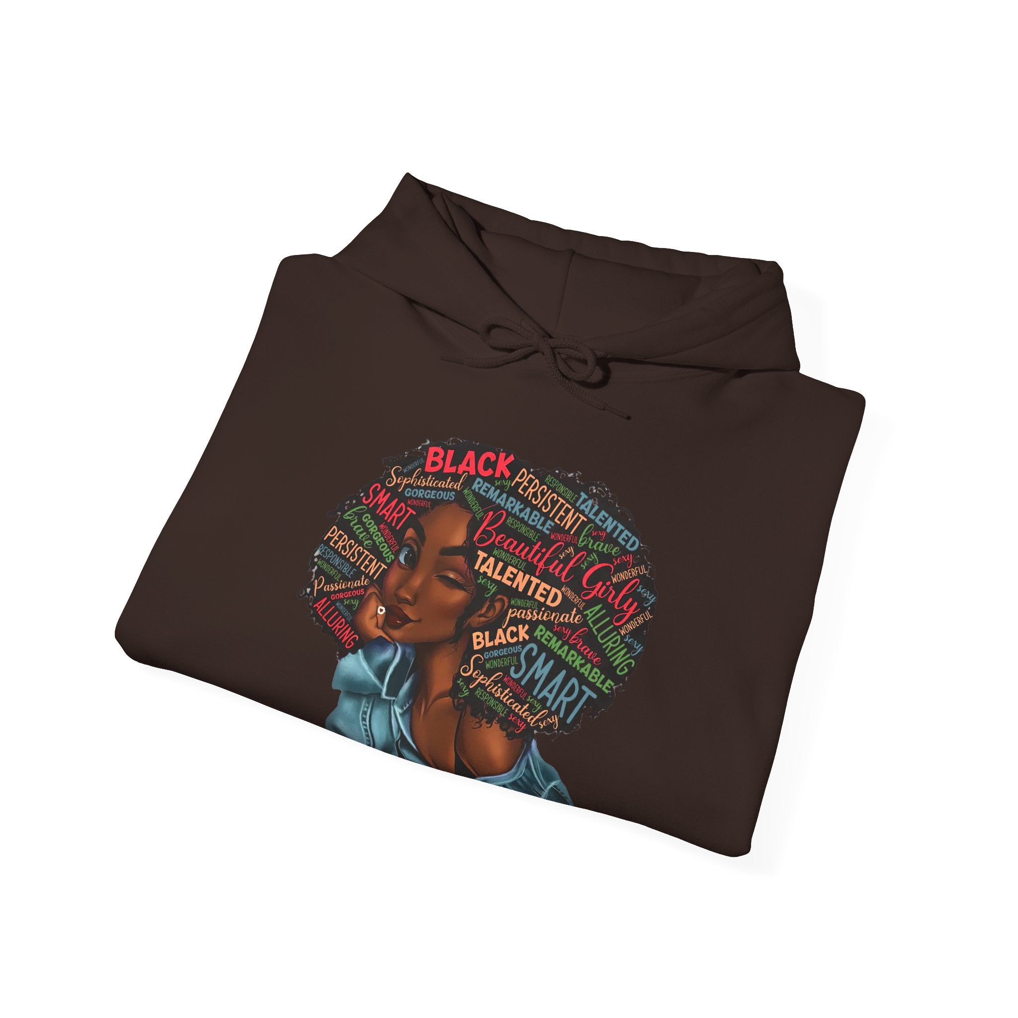 Black girl magic Unisex Heavy Blend™ Hooded Sweatshirt