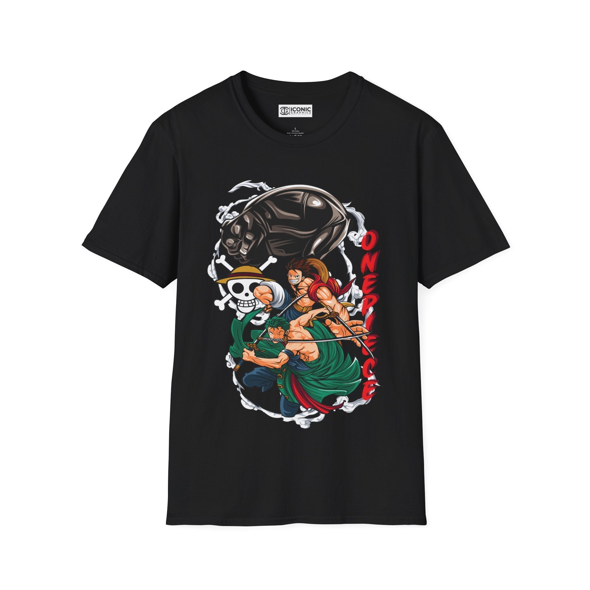 Luffy and Zoro One Piece T-Shirt Printify