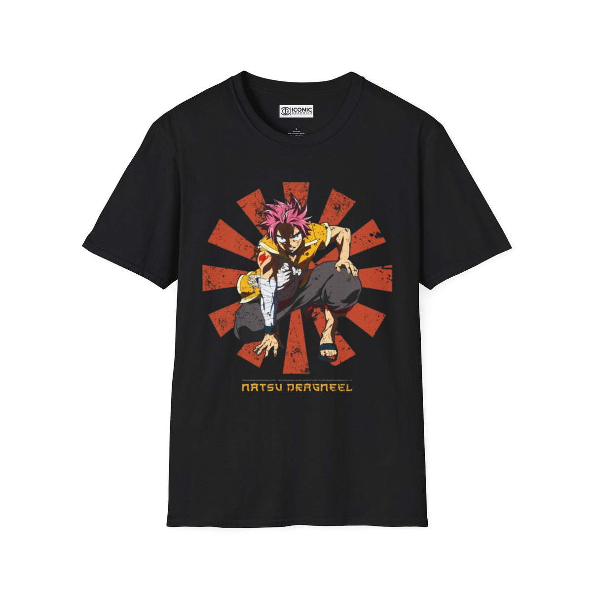 Natsu Unisex Softstyle T-Shirt - IGZ Clothing 