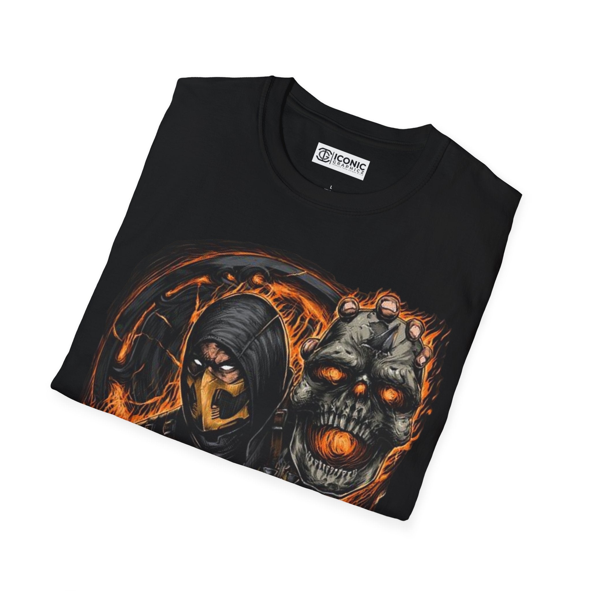 Mortal Kombat Unisex Softstyle T-Shirt - IGZ Clothing 