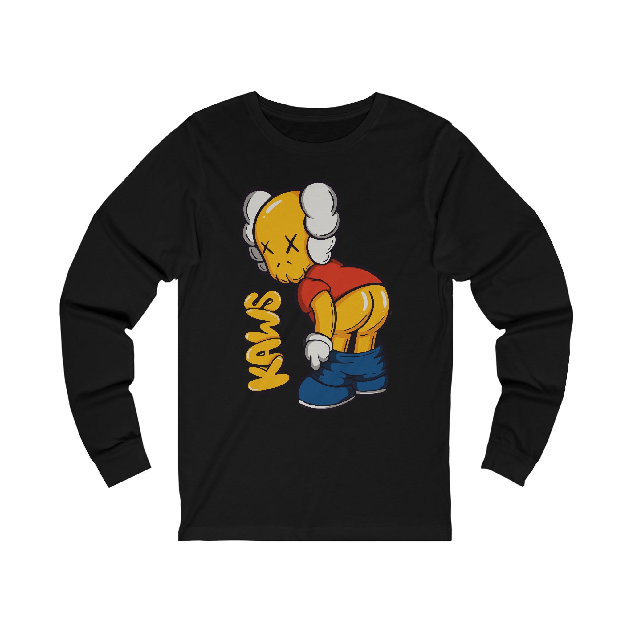 Simpsons Unisex Jersey Long Sleeve Tee - IGZ Clothing 