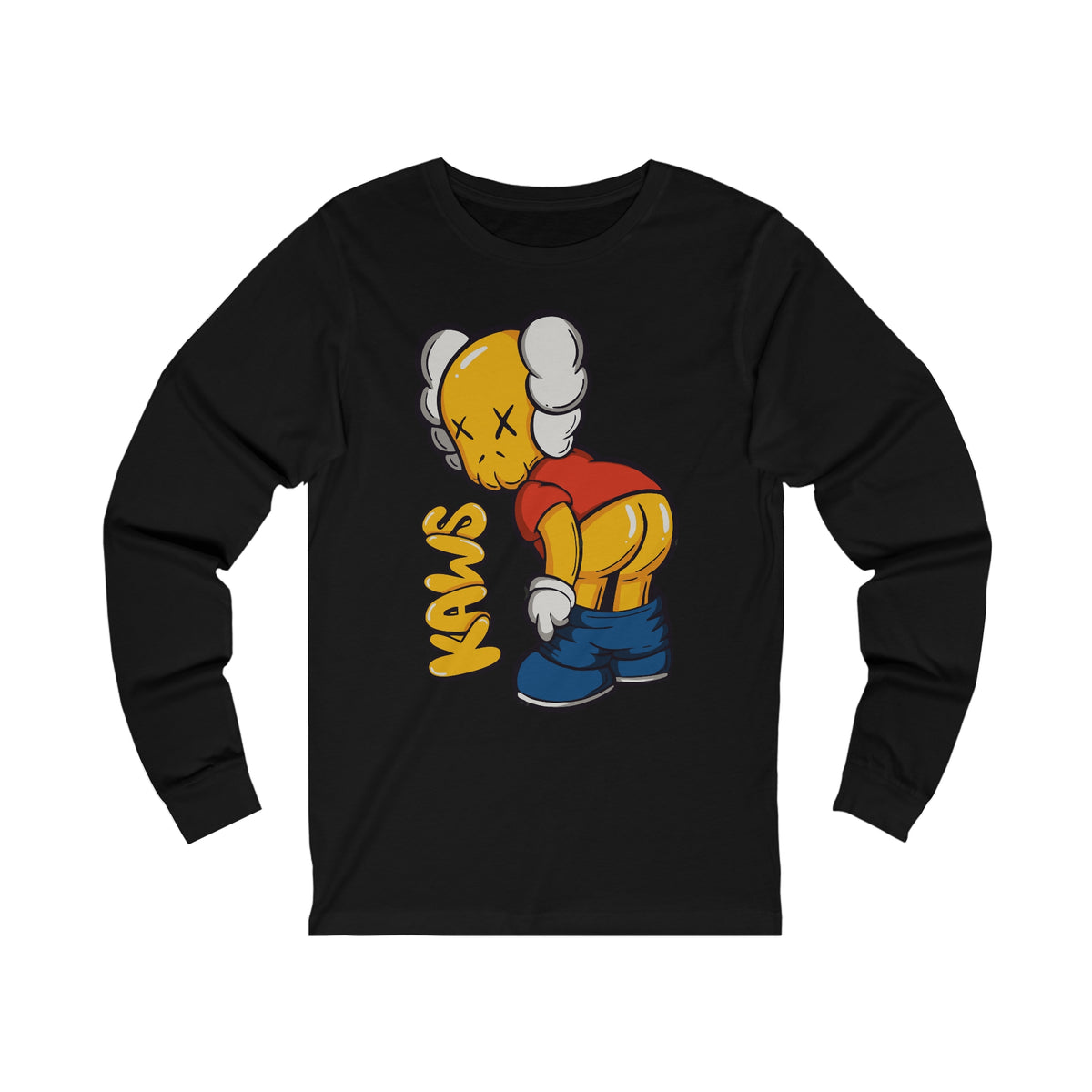 Simpsons Unisex Jersey Long Sleeve Tee - IGZ Clothing 