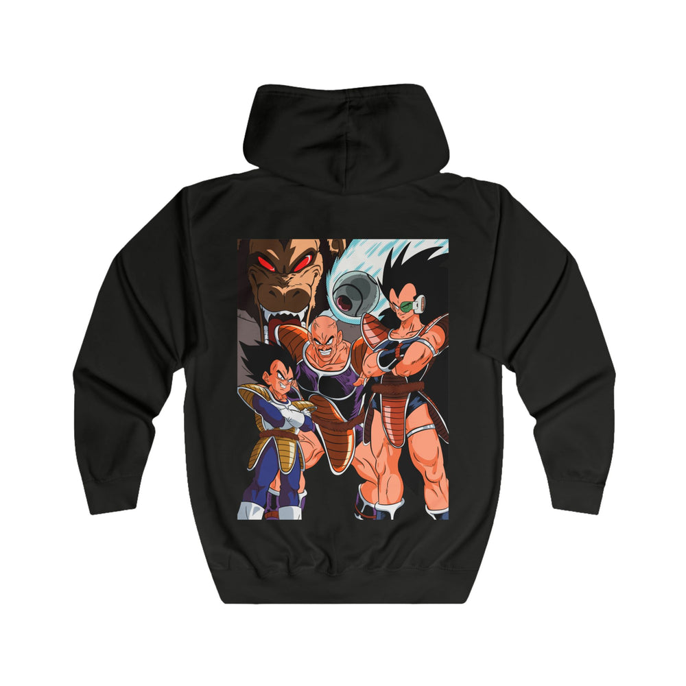 Vegeta DragonBall Z Unisex Full Zip Hoodie