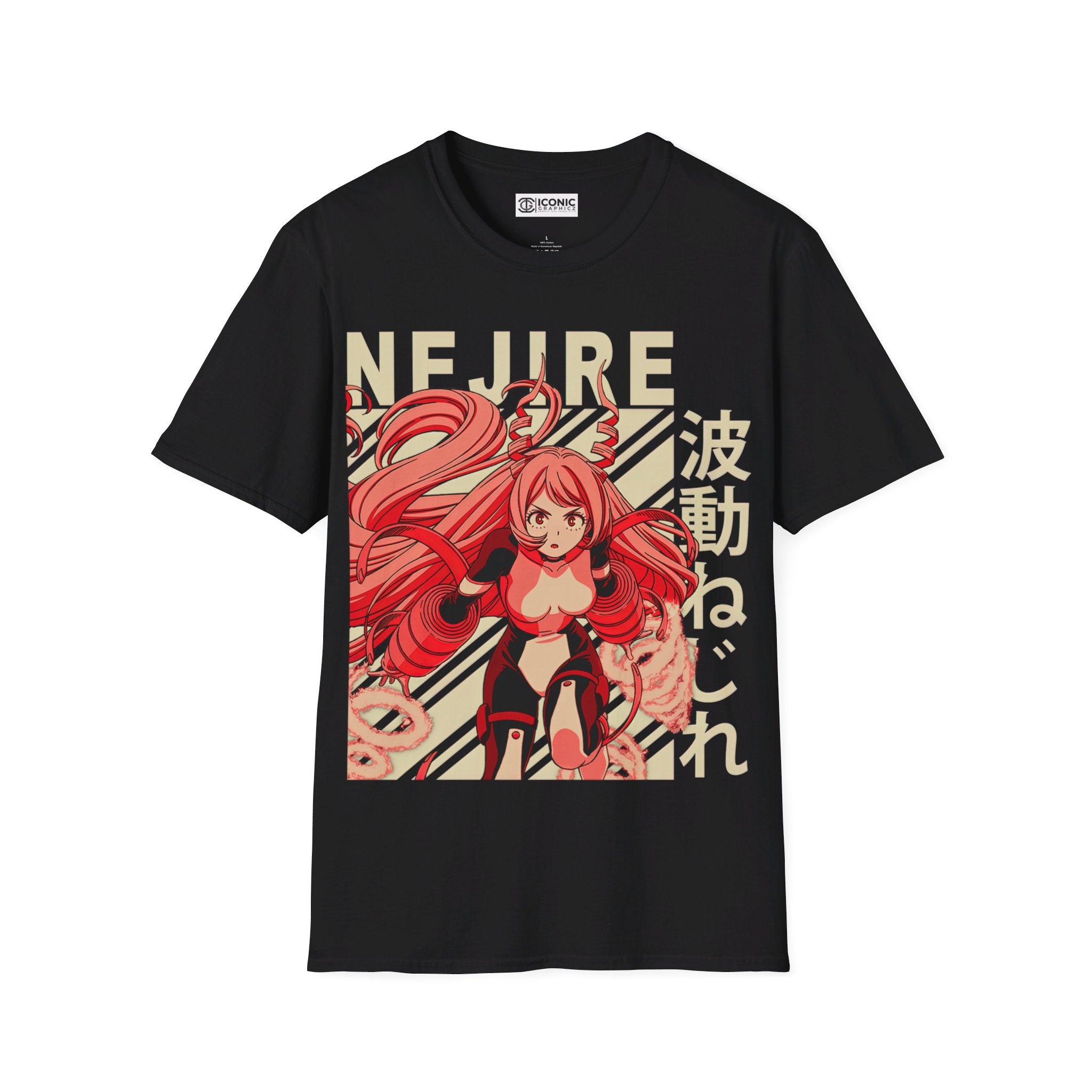 Nejire Unisex Softstyle T-Shirt - IGZ Clothing 