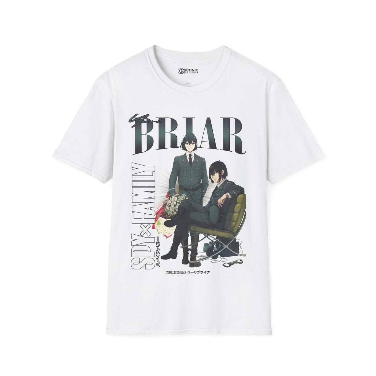 Yuri Briar Unisex Softstyle T-Shirt - IGZ Clothing 