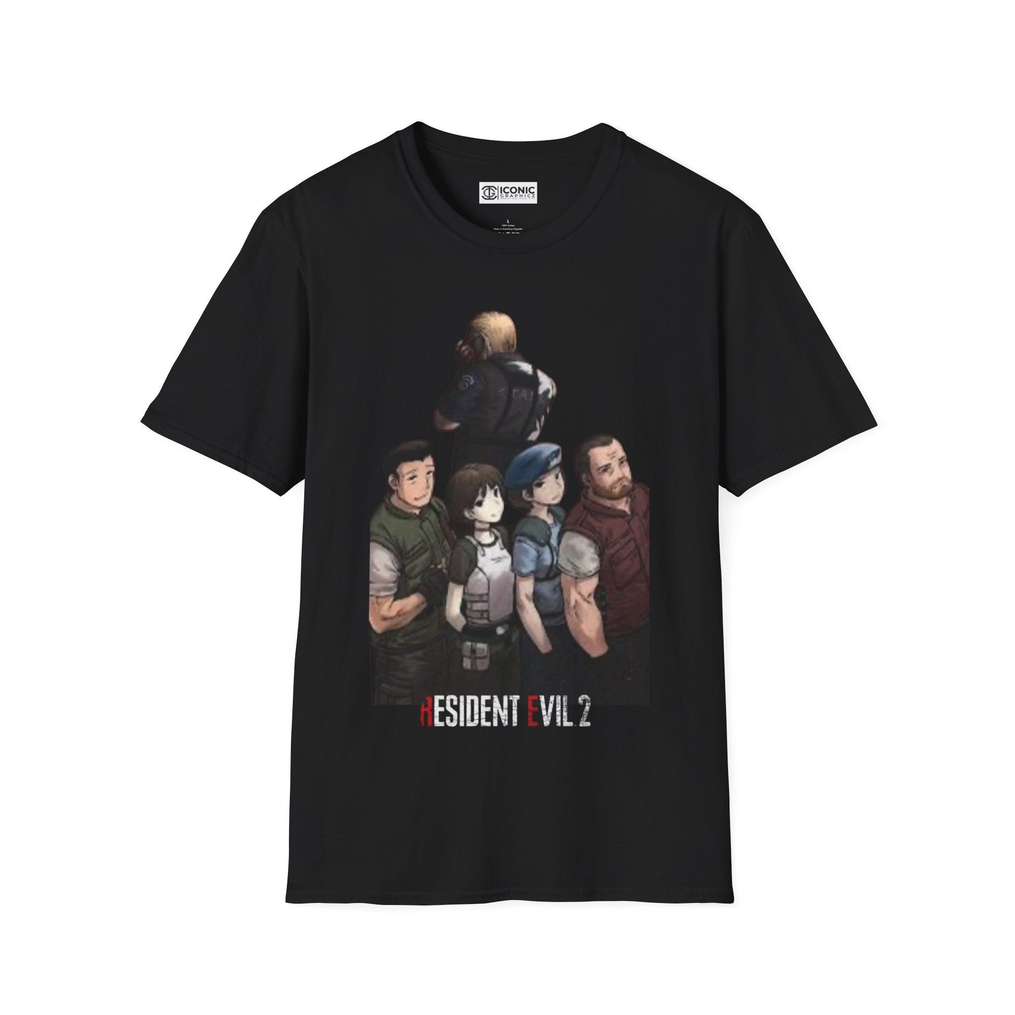 Resident Evil Unisex Softstyle T-Shirt - IGZ Clothing 