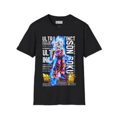 Ultra instinct Goku Unisex Softstyle T-Shirt - IGZ Clothing 