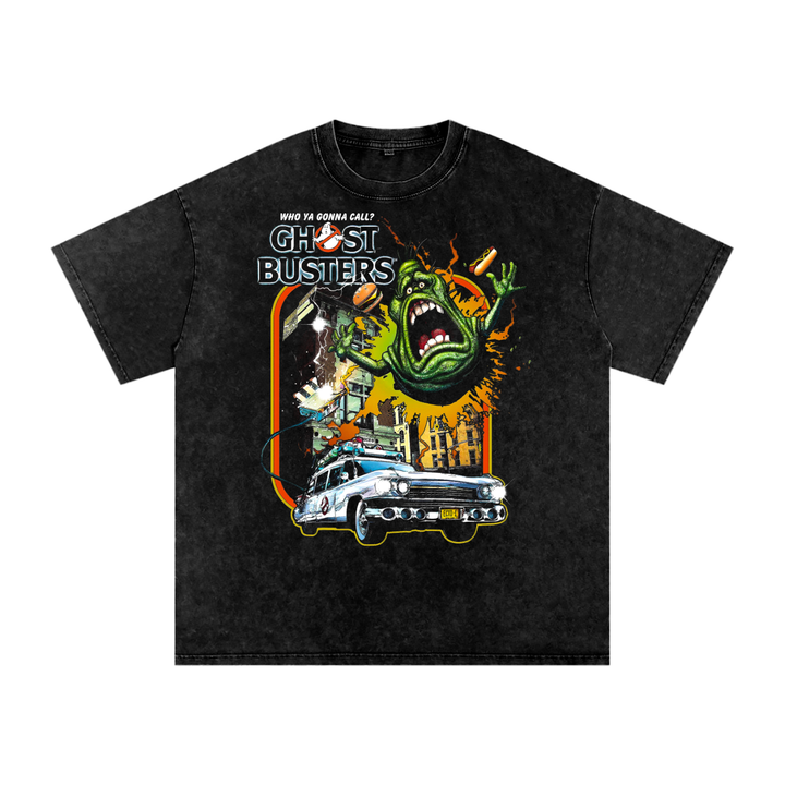 Ghostbusters Acid Wash Oversize T-Shirt