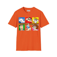 Shinchan Unisex Softstyle T-Shirt - IGZ Clothing 