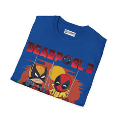 Deadpool and Wolverine Unisex Softstyle T-Shirt - IGZ Clothing 