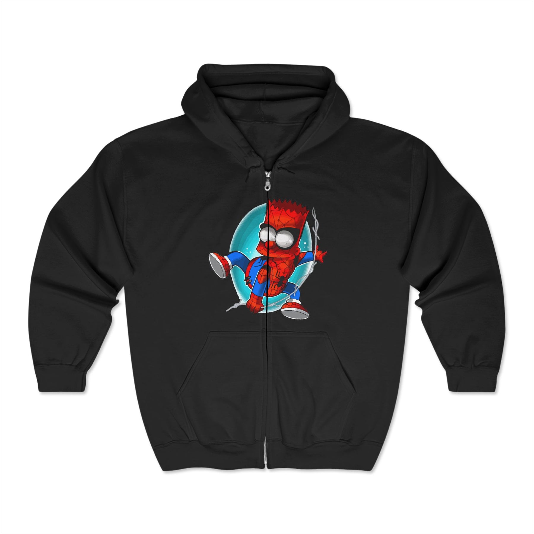 Simpsons Unisex Heavy Blend™ Full Zip Hooded Sweatshirt - 