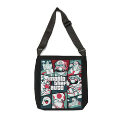 Mario Adjustable Tote Bag (AOP) - IGZ Clothing 