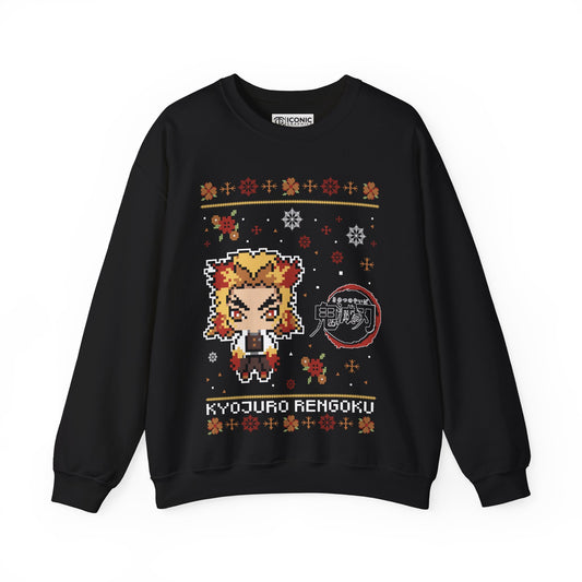 Rengoku Unisex Heavy Blend™ Crewneck Sweatshirt