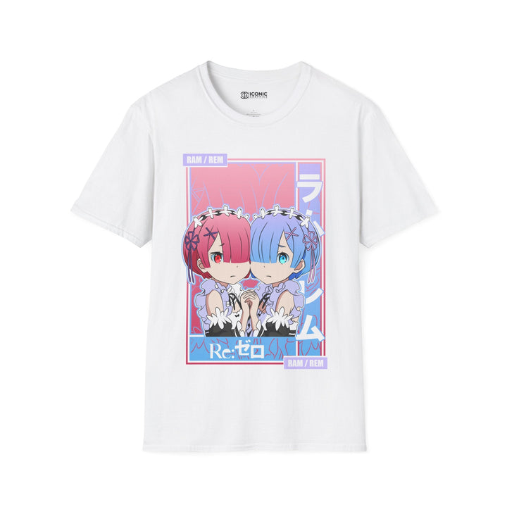 Ram and Rem Re Zero T-Shirt Printify