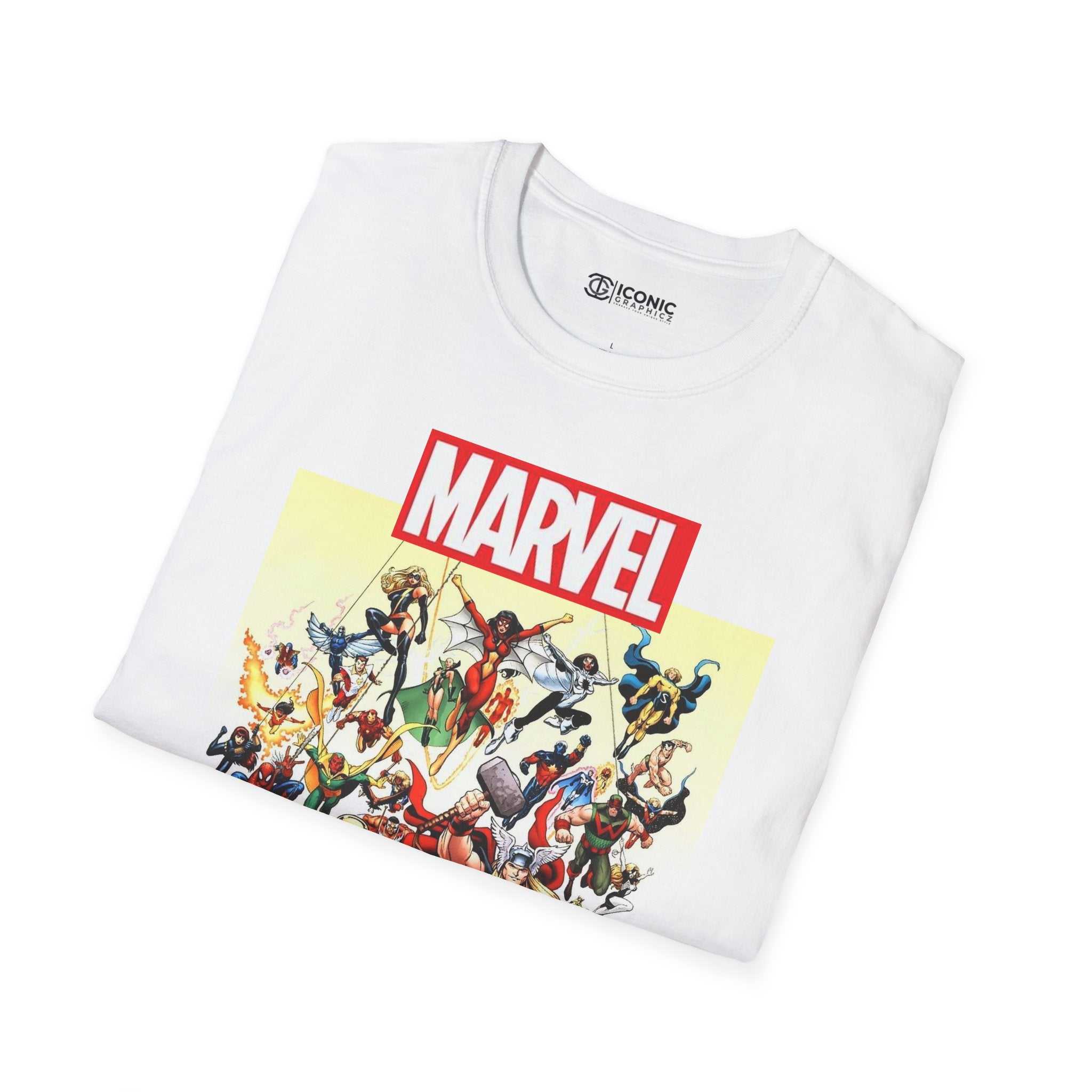 Marvel Unisex Softstyle T-Shirt - IGZ Clothing 