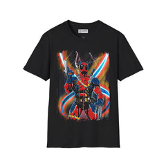 Wolverine and Deadpool Unisex Softstyle T-Shirt - IGZ Clothing 