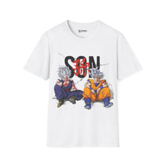 Goku & Gohan Unisex Softstyle T-Shirt - IGZ Clothing 