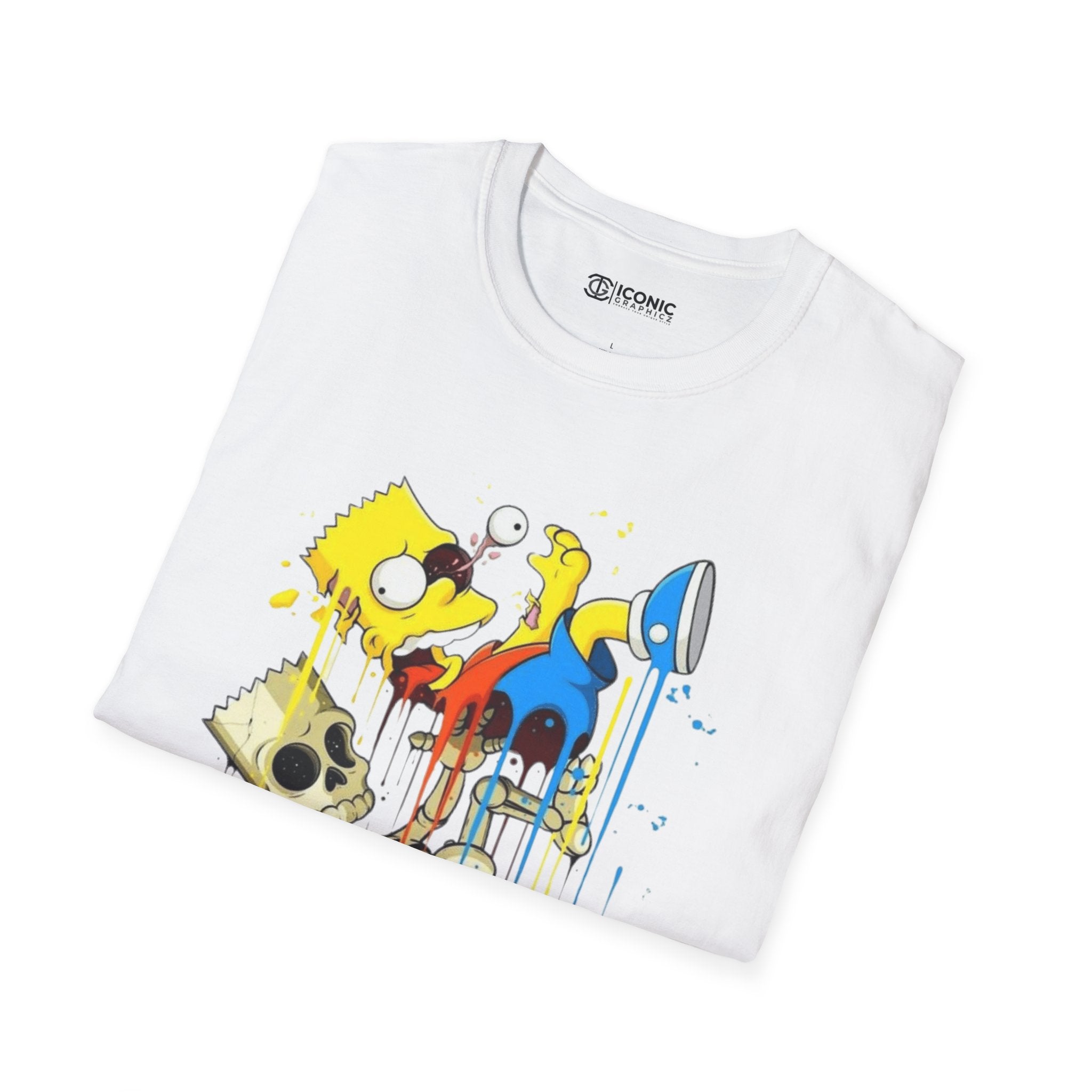 Simpsons Unisex Softstyle T-Shirt - IGZ Clothing 