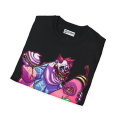 Killer clowns from Outerspace Unisex Softstyle T-Shirt - IGZ Clothing 