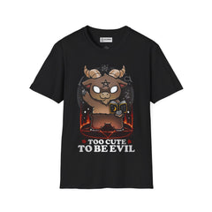 To cute to be evil Unisex Softstyle T-Shirt - IGZ Clothing 