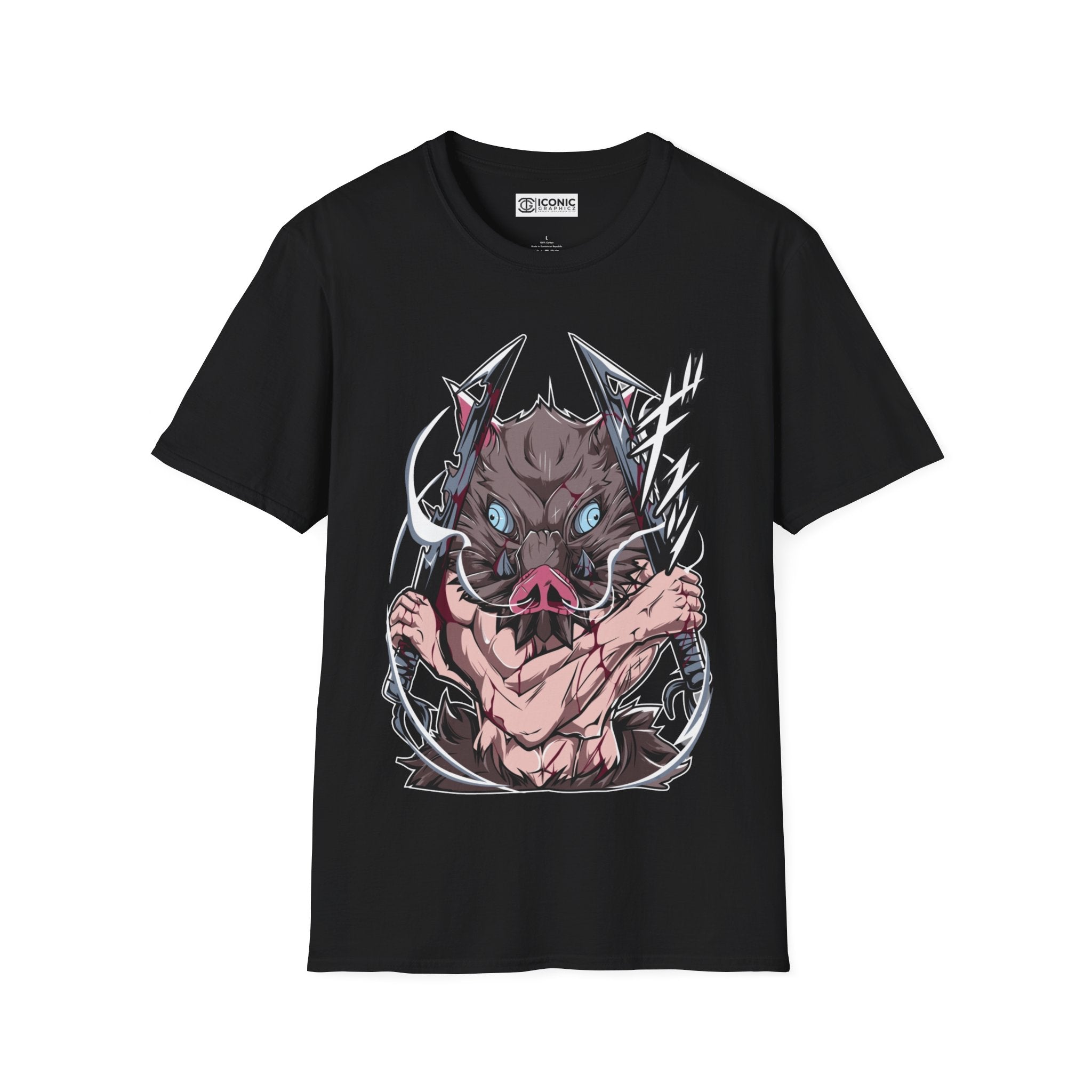 Inosuke Unisex Softstyle T-Shirt - IGZ Clothing 