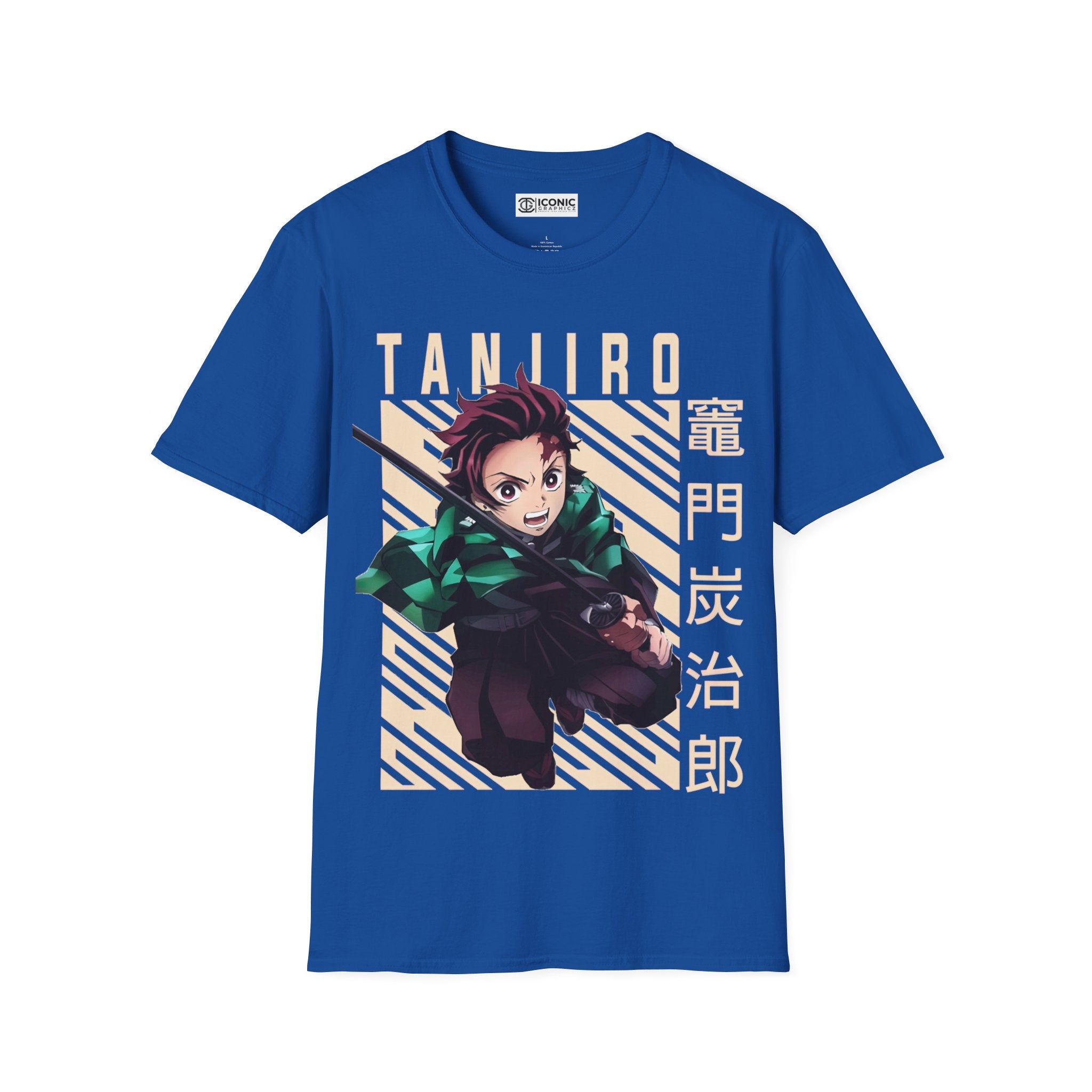 Tanjiro Unisex Softstyle T-Shirt - IGZ Clothing 