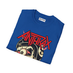 Anthrax Unisex Softstyle T-Shirt - IGZ Clothing 