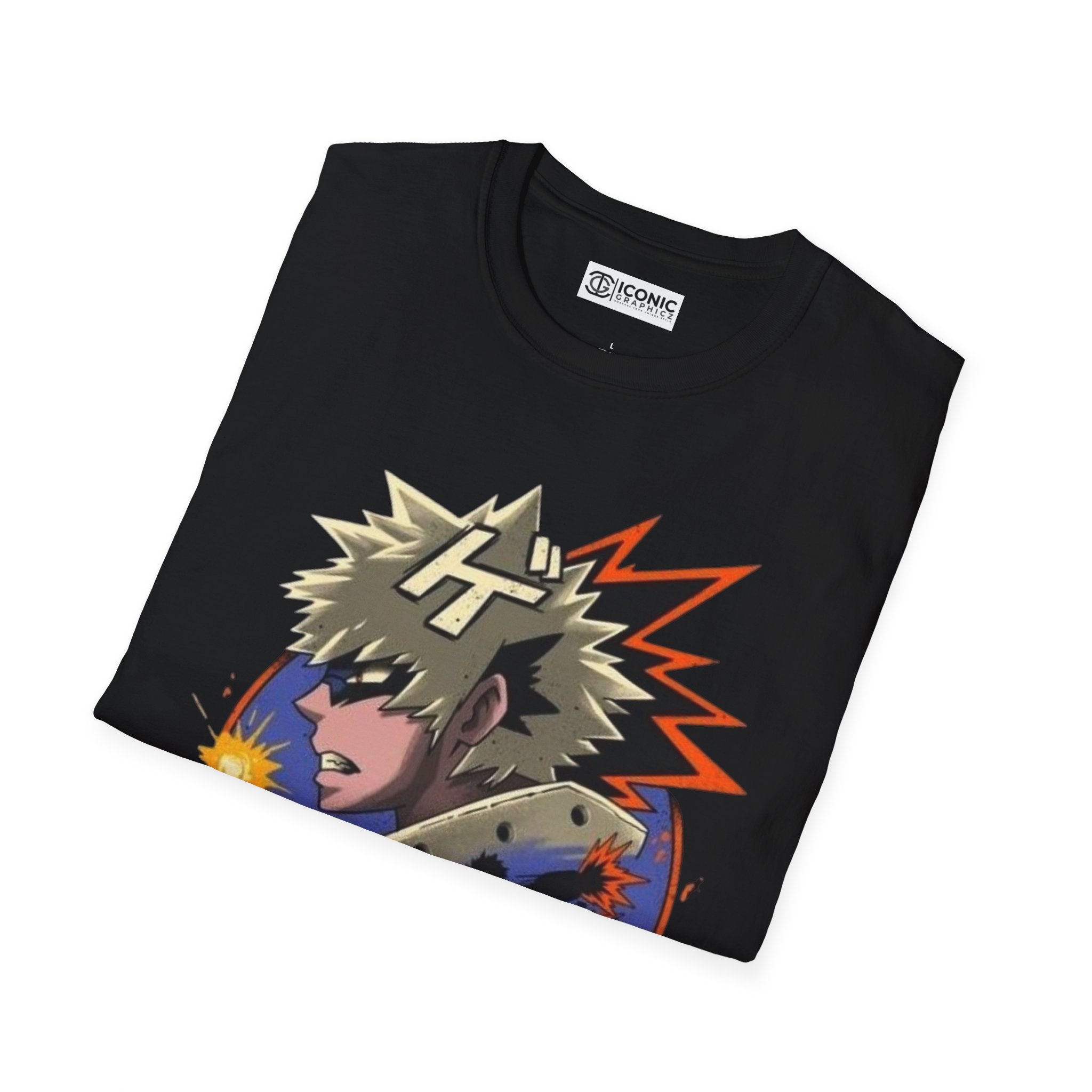 Bakugo Unisex Softstyle T-Shirt - IGZ Clothing 