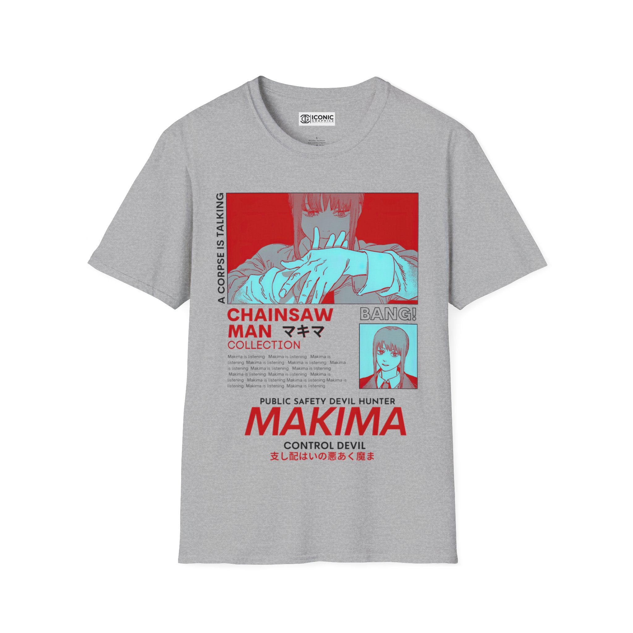 Makima Unisex Softstyle T-Shirt - IGZ Clothing 